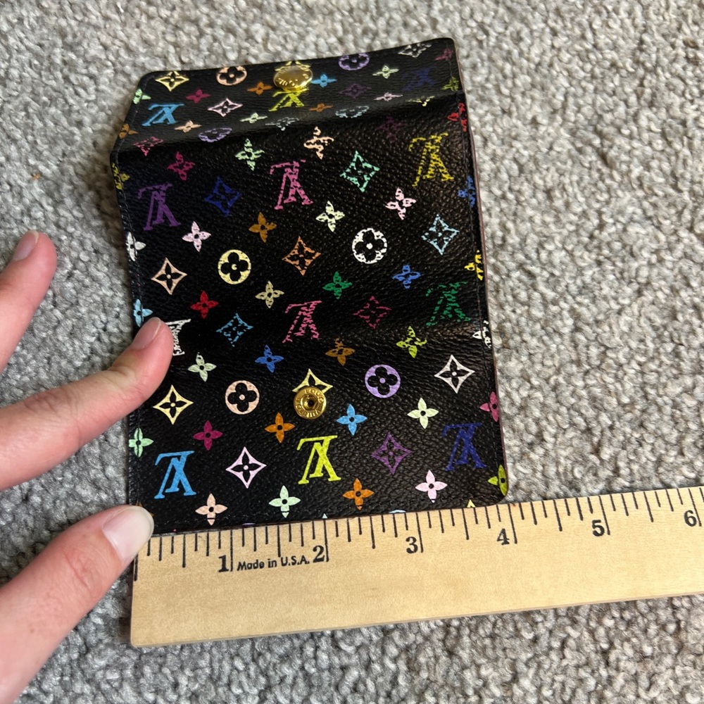 Louis Vuitton monogram multicolor 4 noir key holder wallet - Picture 10 of 10